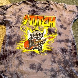 Disney Stitch Tie Dye Shirt XL